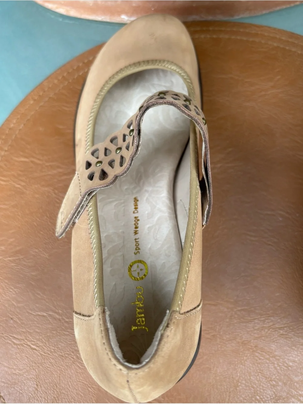 Jambu Wonder Woman Wedge w/Strap